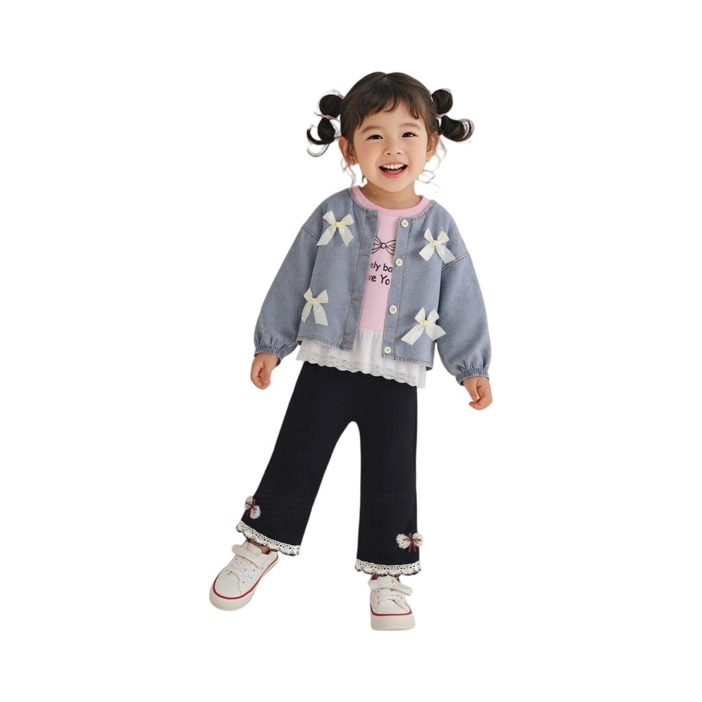 Детский повседневный комплект с длинным рукавом, удобные наряды для повседневной носки