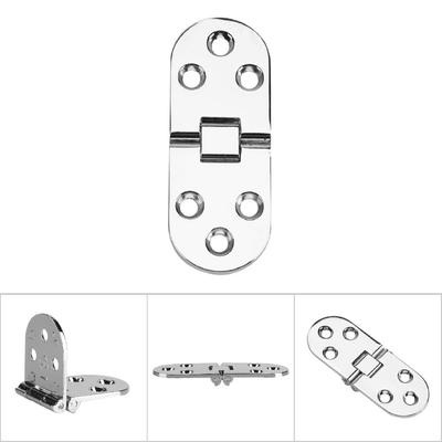 4pcs Zinc Alloy Folding Table Hinge 180 Degree Furniture Flip Hinge Backflap Hinge Jewelry Box