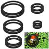 10 Pcs Aquarium Floating Plant Rings Lightweight Keep Food Plants In Place EVA Foam Floating Ring for Fish Tank