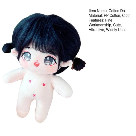 Декоративная очаровательная милая 20 см креативная кукла обнаженного идола плюшевая игрушка звезда