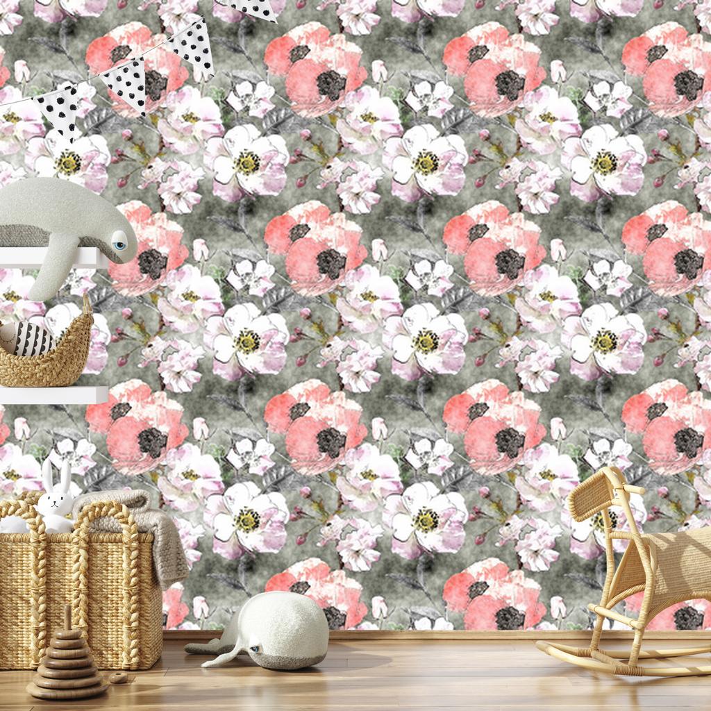 Vintage Roses Wallpaper for Living Room and Bedroom 50x1000