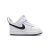 Nike Кроссовки Court Borough Low 2 TD белые черные детские BQ5453-104