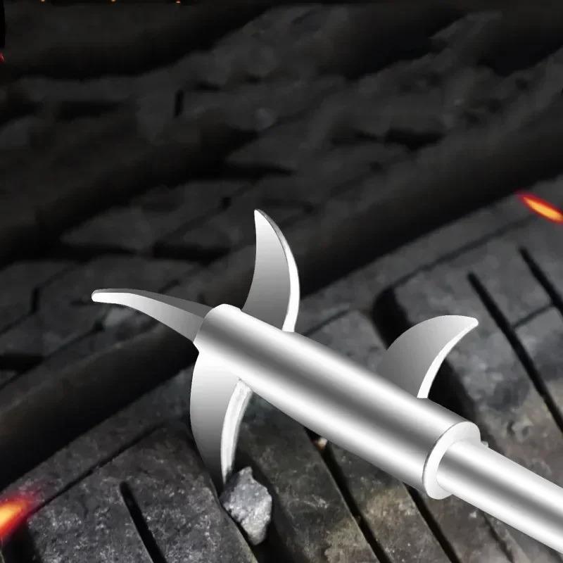 Набор инструментов для очистки камней из автомобильных шин со съемной отверткой, очиститель канавок колес автомобиля, аксессуар для ремонта шин