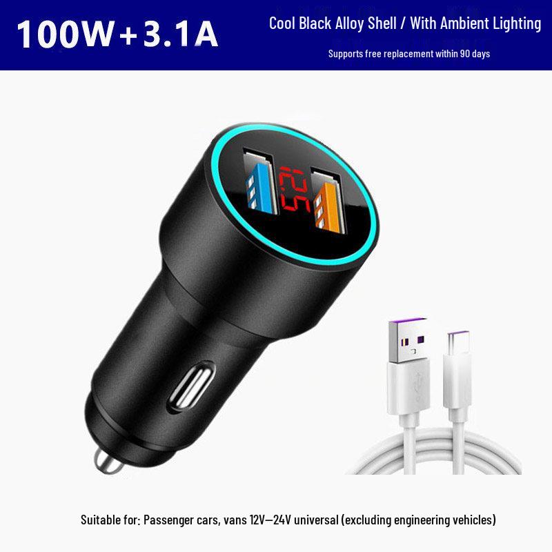 40W Super Fast Car Charger for Huawei Phones