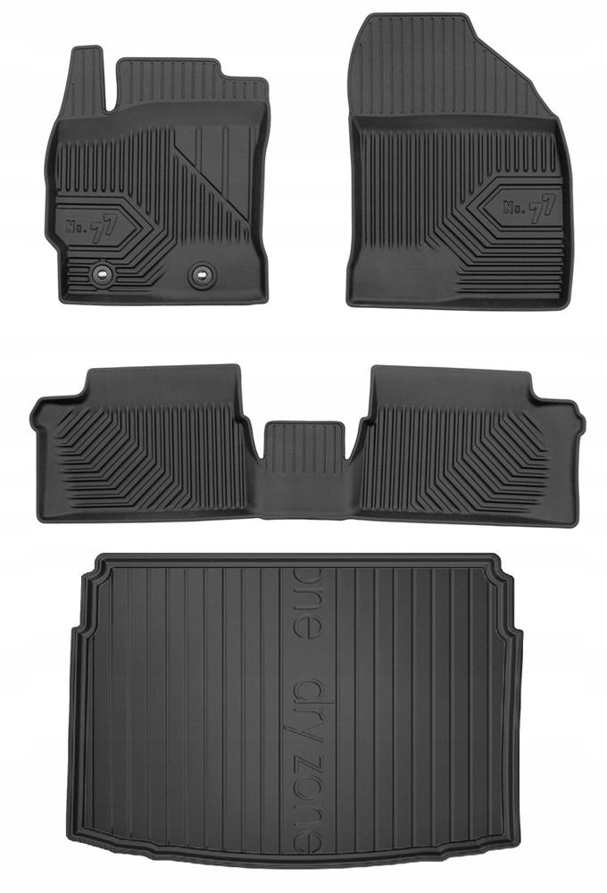 Set 77 Toyota Auris 2 Hatchback Floor Mats And Mats 2012-2018 G