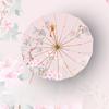 Chinese Style High Aesthetic Colored Rubber Women's Umbrella for Both Sunny and Rainy Use, Sun Protection and UV Protection, Sun
