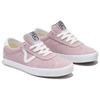 Vans unisex low-top skate shoes pink and white VN000CTDBLT