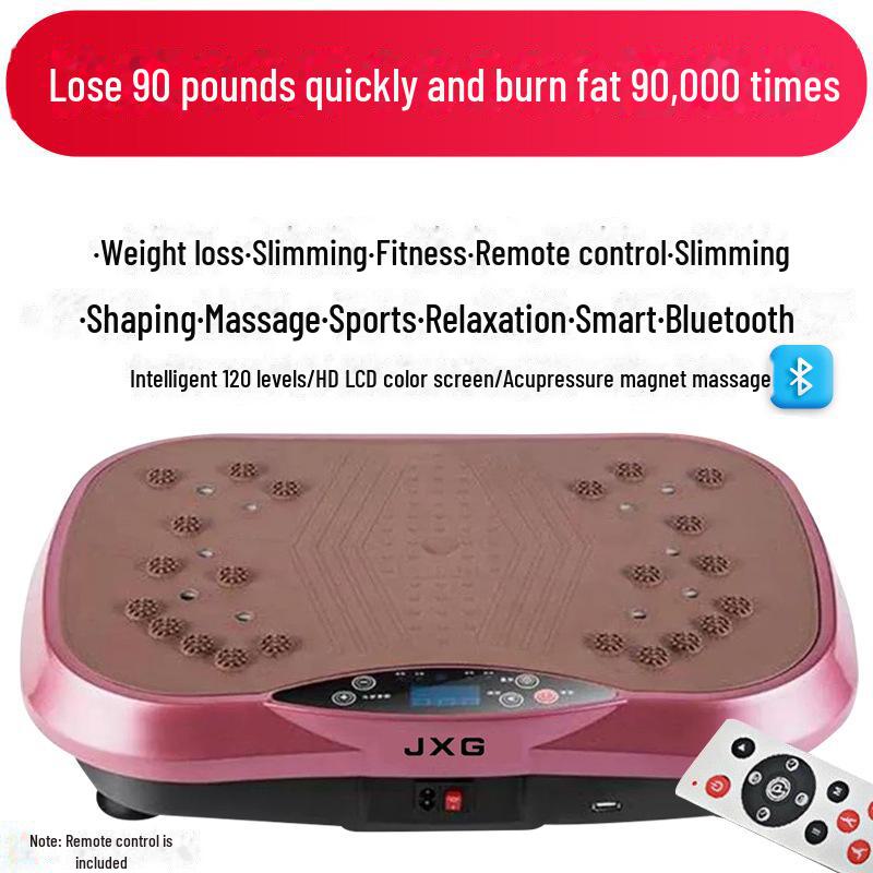 Вибрационный тренажер JXG: Ленивая формирователь тела, вибрационная платформа для укрепления мышц и похудения.