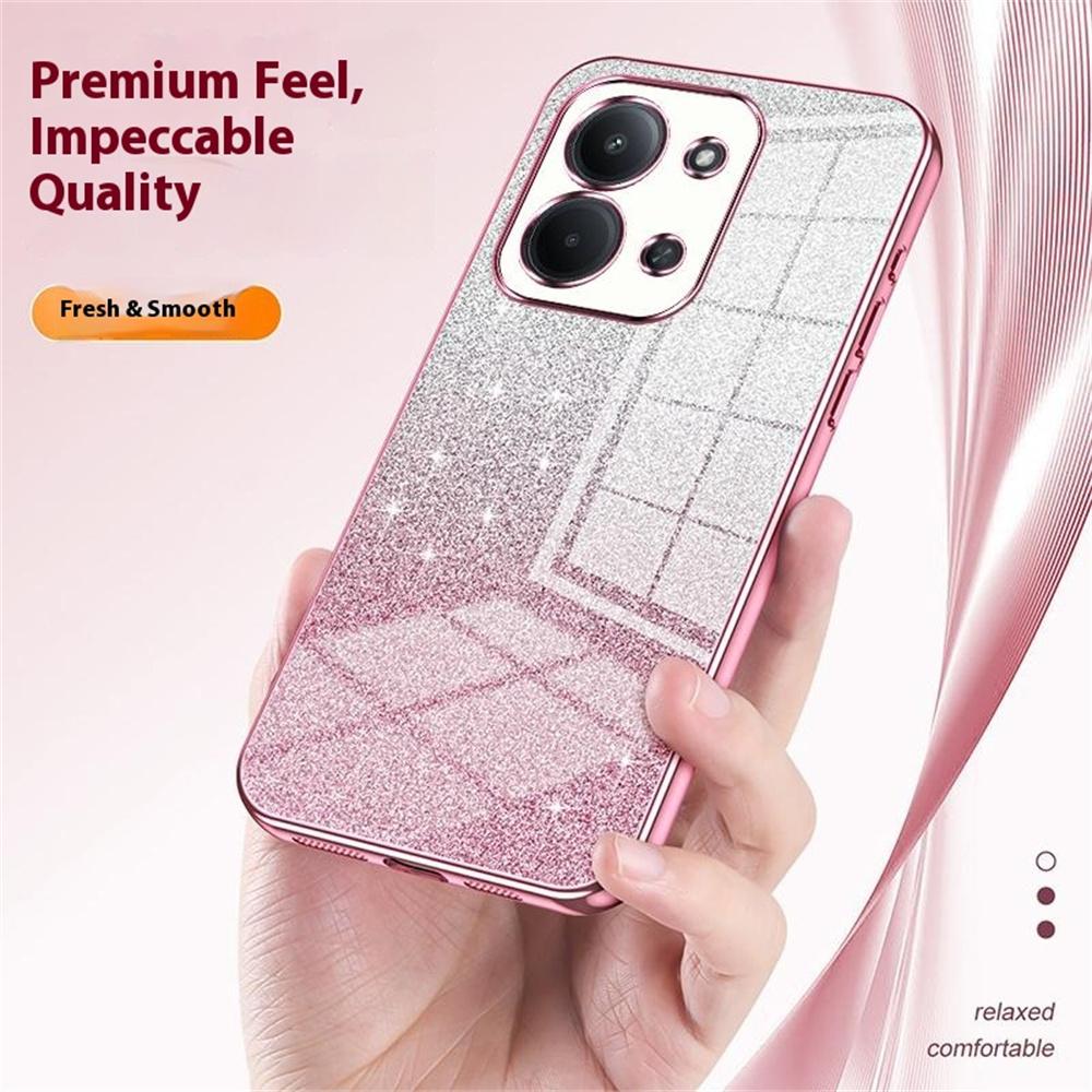 Чехол для телефона для Xiaomi Poco C85 4G (173мм) / Redmi 15C 4G (США) (173мм) / 15C 5G (США) (173мм) Электроplated Градиентный Блестящий ТПУ Чехол для Телефона