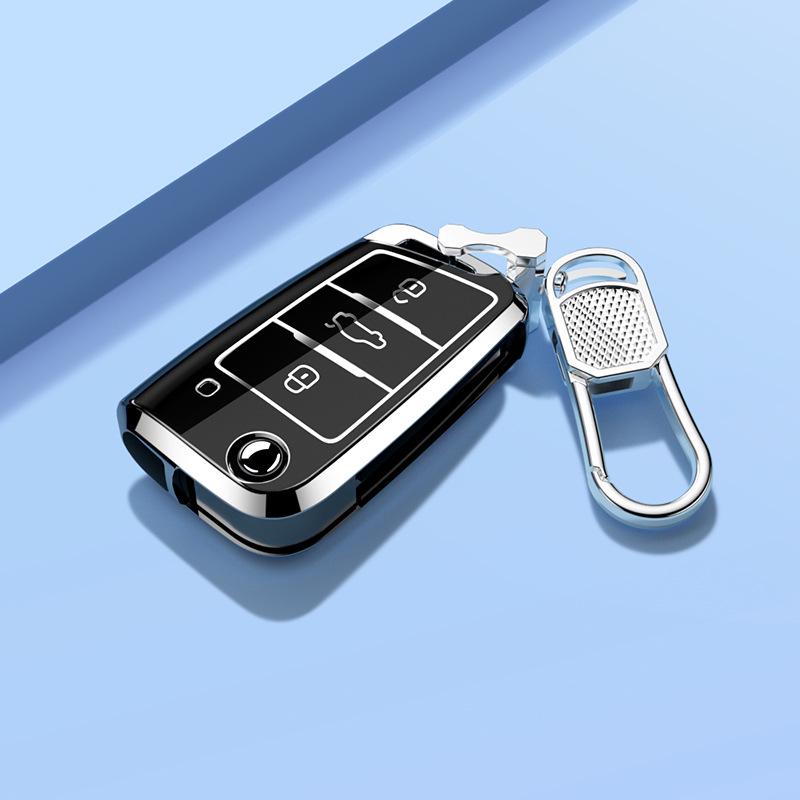 Чехол для ключа Volkswagen для Bora, Sagitar, Lavida, Jetta, Passat, Polo, Tiguan и Golf.