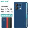 NILLKIN Для Redmi Note 13 Pro 5G чехол супер матовый щит Pro жесткий ПК + корпус из ТПУ противоударная задняя крышка для Redmi Note 13 Pro + Plus