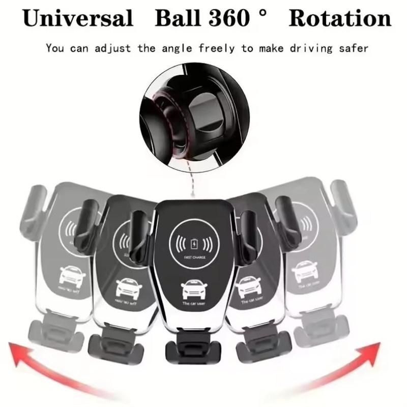 Мобильный телефон беспроводной автомобильный зарядный держатель гравитационная индукционная автомобильная розетка для воздуха быстрая беспроводная зарядная подставка для iPhone Samsung Xiaomi