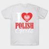 Футболка женская I Love Polish Girls Harajuku Print Kawaii футболка летняя женская футболка с коротким рукавом топ футболка