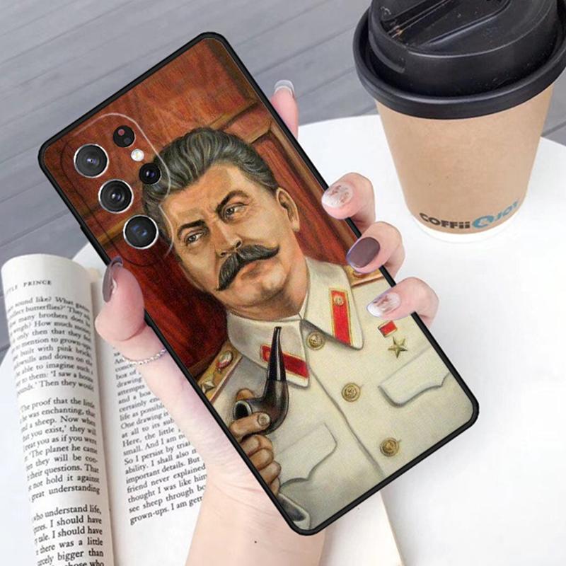 Русский командир Сталин чехол для телефона Cover Для Samsung Galaxy S24 S25 Ultra S21 S22 Ultra S10E Note 10 Plus Note 20 FE S23