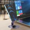 Алюминиевый держатель для мобильного телефона с вращением на 360 градусов, универсальный регулируемый кронштейн, складная конструкция с двойным валом, устойчивая подставка с защитой от падения