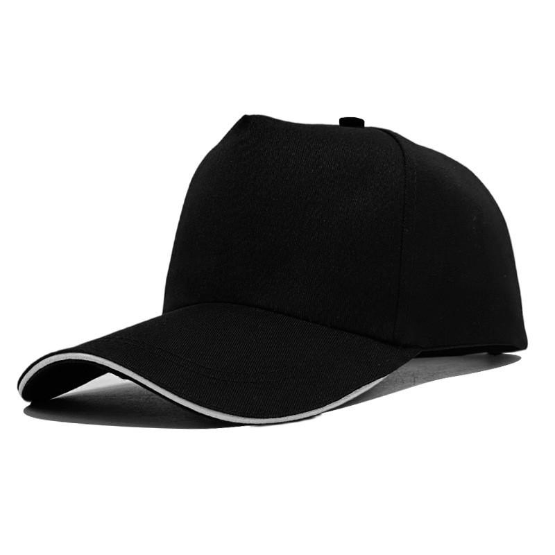 Men Women Cotton Cap With Curved Brim For Sun Protection And Breathability In Outdoor Sports