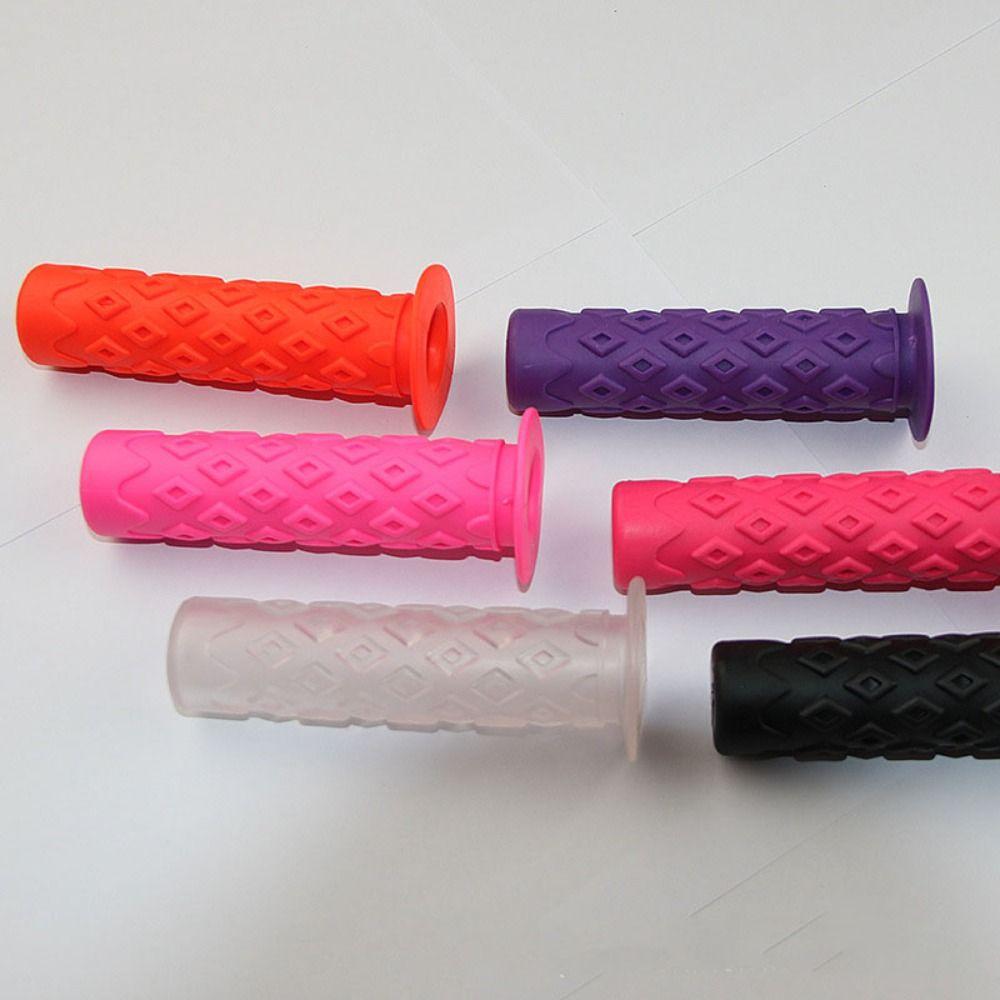 1 Pair Shock Absorption Bicycle Handlebar Cover 10 Colors Rubber Grip Mountain Bike Accessories
