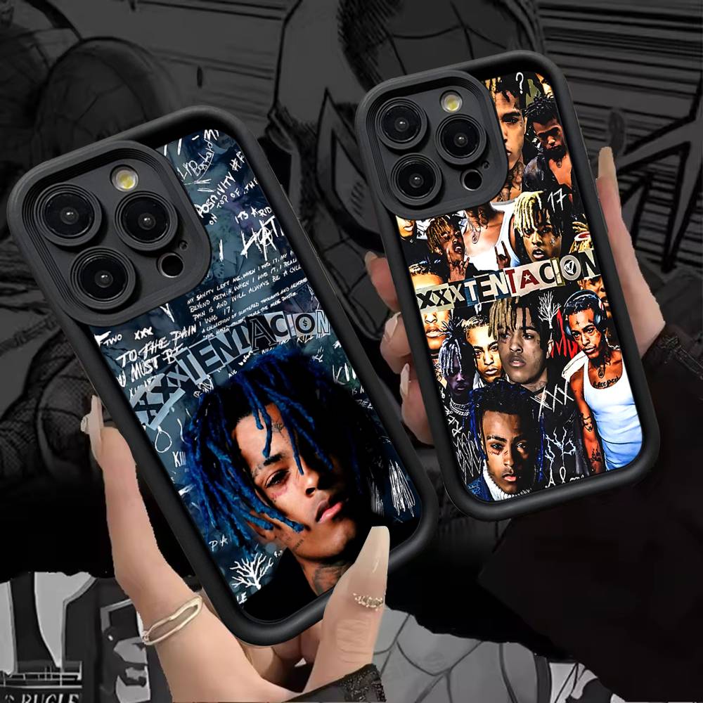 Rapper X-XXXTentacionS Phone Case For IPhone 17 16 E 15 14 13 12 11 Pro Max Plus Back Cover