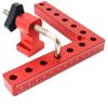 CarAngels Aluminum Complete Square Set, Corner Clamp Kit, L-Shaped, 90 Degree Square, Woodworking Fixing and Clamping Tool (140x140mm)