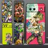 Чехол для телефона JOJO Jolyne Cujoh для Google Pixel 7 Pro 6 Pro 6A 5A 5 4 4A XL 5G черный мягкий чехол Fundas Cover