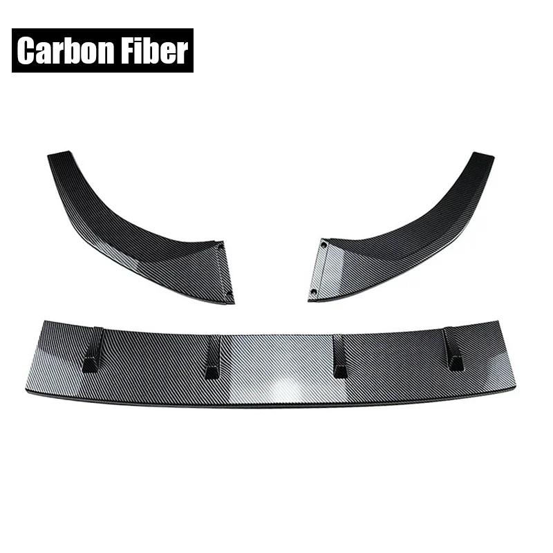 Для Volkswagen Golf 8 MK8 GTI GTD GTE Rline 2020-2024 автомобильный передний бампер губа защитные кожухи автомобиля нижние боковые сплиттеры крышка комплект