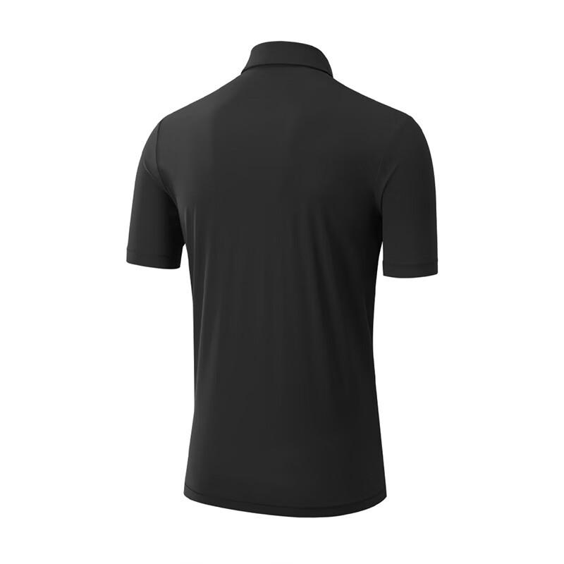 Adidas Men's Summer Quick-Dry Breathable Lightweight Loose Fit Blue Short Sleeve Polo T-Shirt