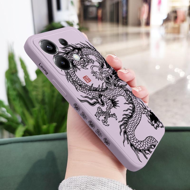 Чехол для телефона Dragon Wings Fly для Xiaomi Poco F8 F7 X7 X6 F6 M6 M5 M5S F5 X5 F4 X4 M4 F3 M3 X3 Pro Ultra 4G 5G GT Силиконовая крышка