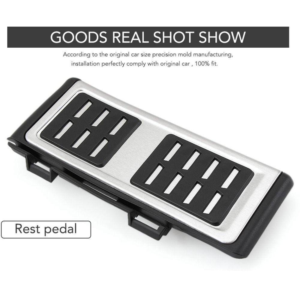 Автоаксессуары Тормоз Для Skoda Комплект Накладка на педаль Тормозная накладка Педали автомобиля Накладка на педали