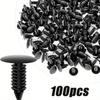 100/300 шт. Автомобильный крепеж с отверстием 8 мм, нейлоновые зажимы для автомобильного крыла, бампера, щитка, фиксатор, пластиковая заклепка для универсальной автомобильной защелки