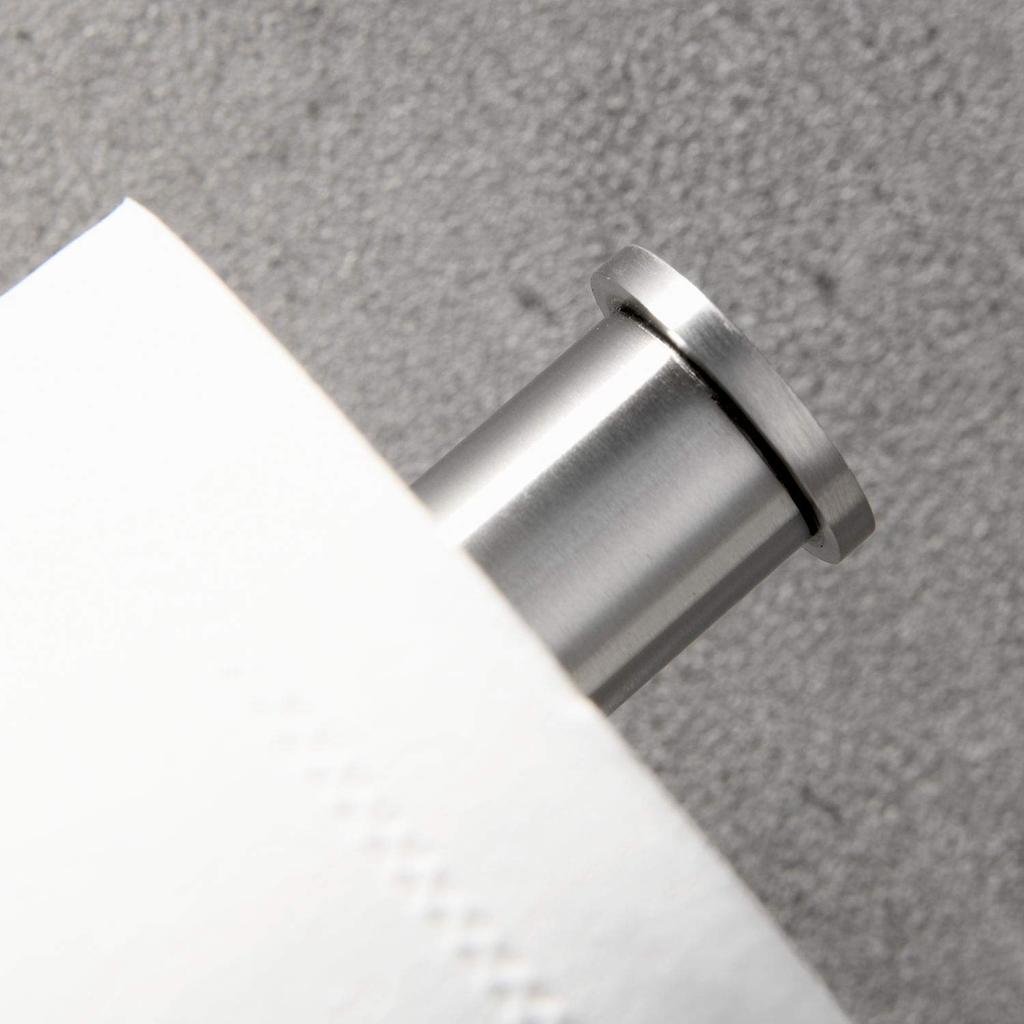 Celbon SUS304 Stainless Steel Toilet Roll Holder, Brushed Finish, Wall-Mounted Bathroom Tissue Holder, for Toilets and Bathrooms