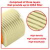 1/2pcs Car Engine Air Filter Suitable For Mazda 6 V6/CX-9 Ford Edge/Taurus/Explorer CY01-13-Z40A 7T4Z9601A Intake Filter