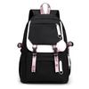 2024 New Korean Version Charging Backpack Travel Bag Blank Student Schoolbag Large Capacity Bag Computer Bag