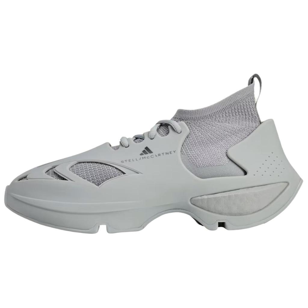 adidas Stella McCartney Нескользящие Устойчивые к истиранию Низкие Повседневные Кроссовки Унисекс Серый Черный IE8758