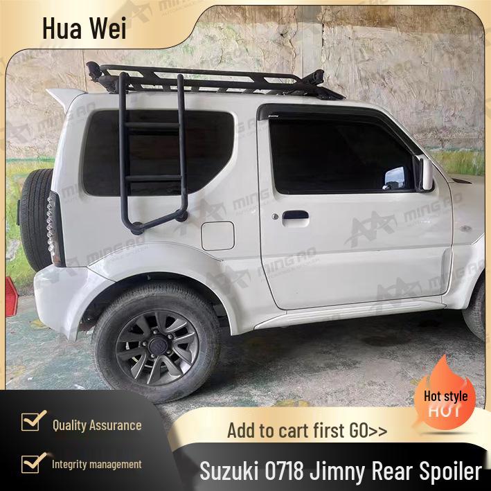 Suzuki Jimny 2007-2018 Задний спойлер Легкая установка (Не требуется сверление)