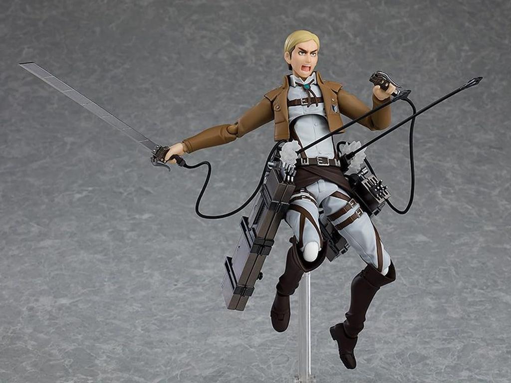 Figma Атака титанов Эрвин Смит окрашенная подвижная фигурка перепродажа 200303 Немасштабный ABS&PVC