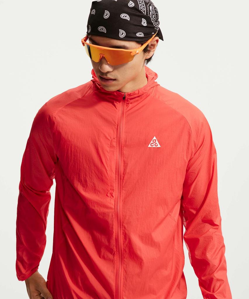 NIKE Acg Aries Uv Protection Jacket M - Light Crimson:Light Crimson:Cream Ii:Summit White / If2105-696