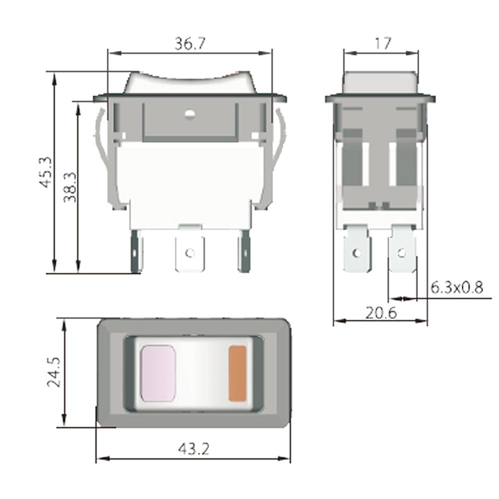 KEDU HY60E HY60B Push Button Switch ON-OFF ON-OFF-ON Industrial Electric Tool Pushbutton Switches for Machine Tool Equipment