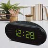 1 Set Electronic Alarm Clock Radio Snooze Function LED Digital Display Clock for Home Bedroom Office