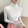 Women's Slim Fit Seamless Cashmere Turtleneck Sweater - Versatile, Flattering Knit for Autumn/Winter