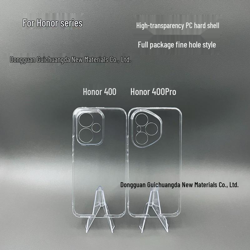 Прозрачный чехол для телефона Honor 500Pro - Полное покрытие, Не желтеющий, Жесткий