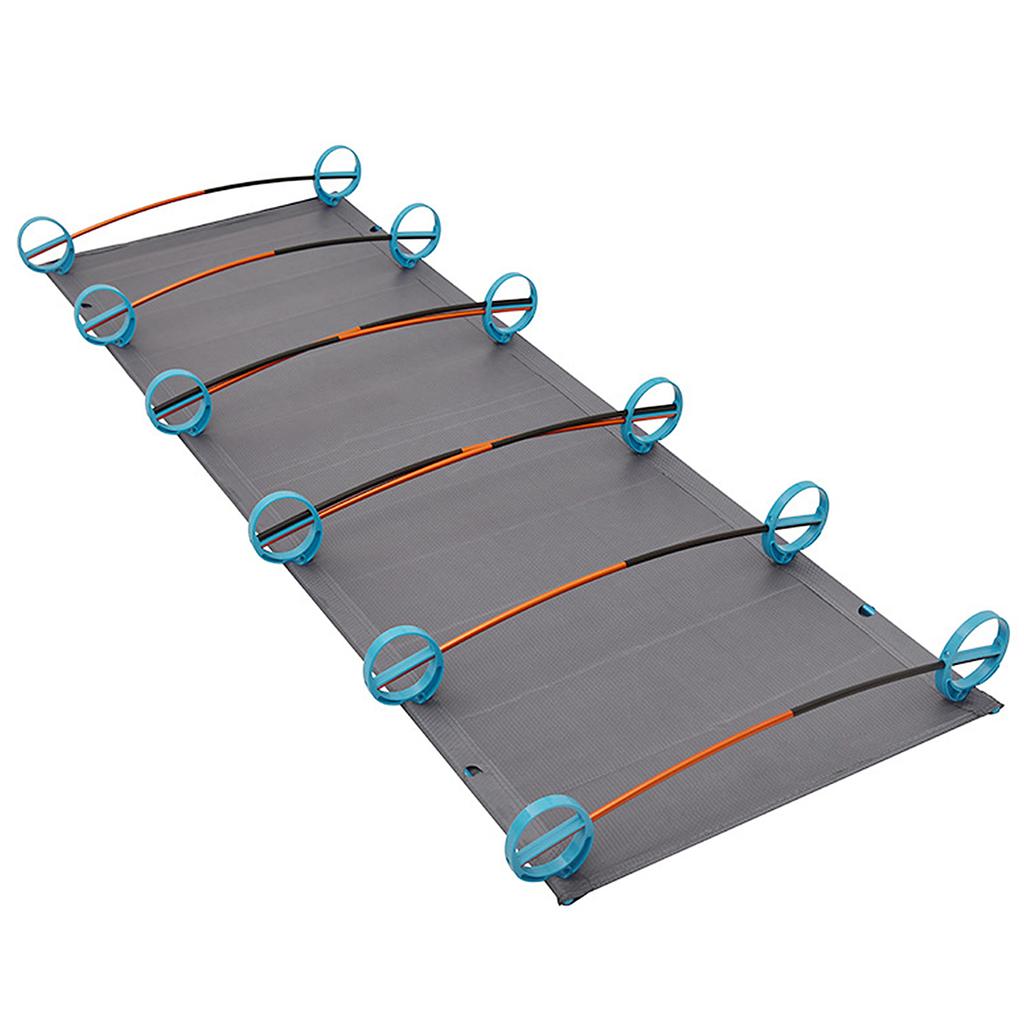 TOMSHOO Уличная переносная кемпинговая кровать из алюминиевого сплава, сверхлегкая палатка-кровать для походов