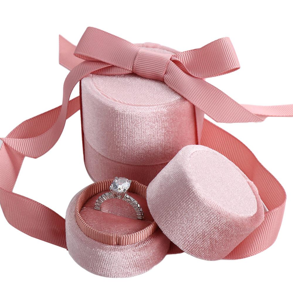 Box Wedding Engagement Ring Necklace Jewelry Box Fashion Accessories Jewelry Display Displays Box