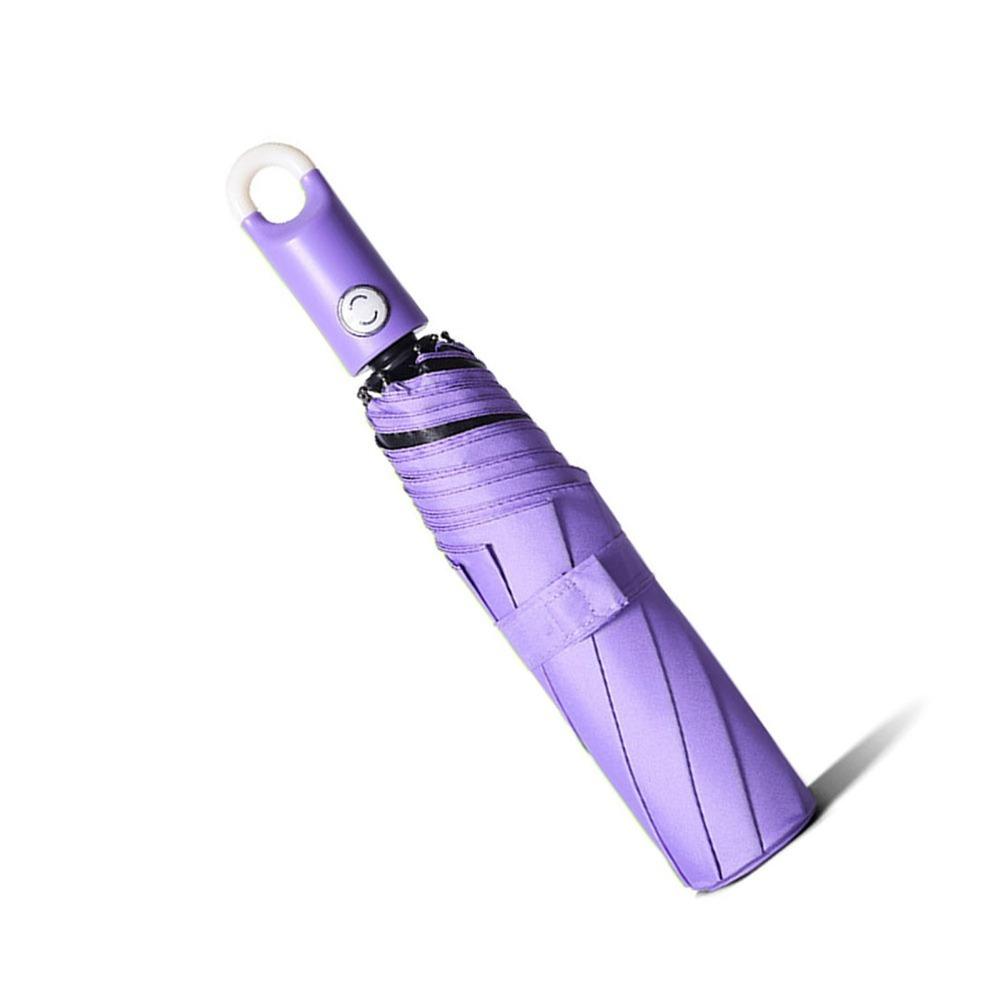 3-Folding Windproof Umbrella 360° Rotating Handle Compact Umbrella Durable Travel Umbrella  Travel