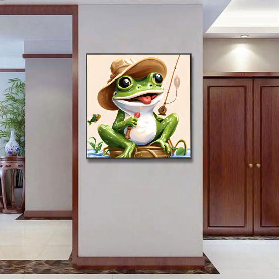 1 комплект 5D набор для рисования животных со стразами, легкий DIY с липким фоном, включает в себя инструменты, аксессуары для рисования со стразами