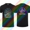 2025 Fashion Tees Men Linkin Meteora Park T Shirt Double-sided Casual Oversized T-shirt Graphic Youth Cloth Streetwear S-3XL