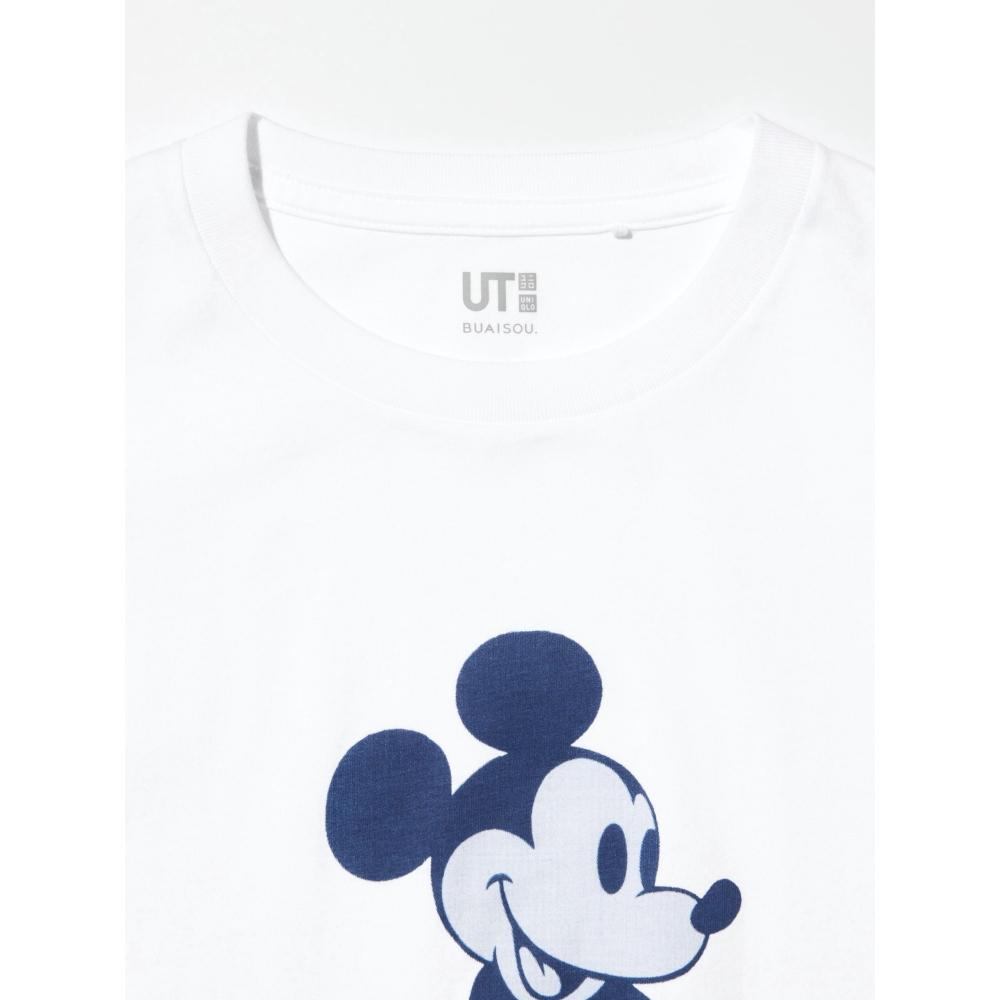 Uniqlo Футболка детская Disney In Blue UT GraphiC с коротким рукавом C