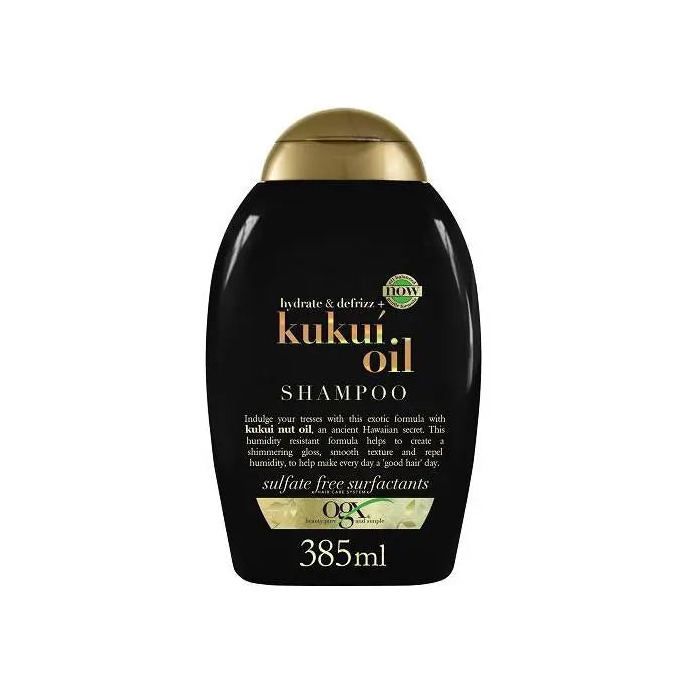 KUKUI OIL anti-frizz hair shampoo 385 ml