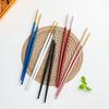 1 Pair Japanese Chopsticks Alloy Non-slip Sushi Food Sticks Chinese Gift Reusable  Tableware Dinning Japanese Chopstick Sushi