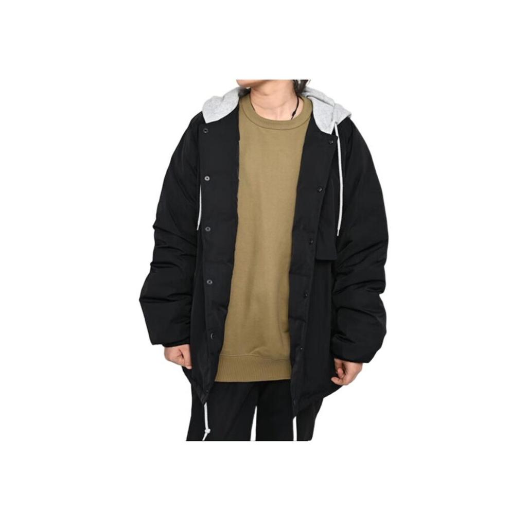 Vans Outdoor Sports Casual Simple Versatile Down Jacket Unisex Outerwear Black VN000KCUBLK