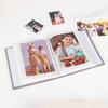 Фотоальбом Льняная обложка Фотоальбом с передним окошком 100 фотографий 4x6 Вставные фото